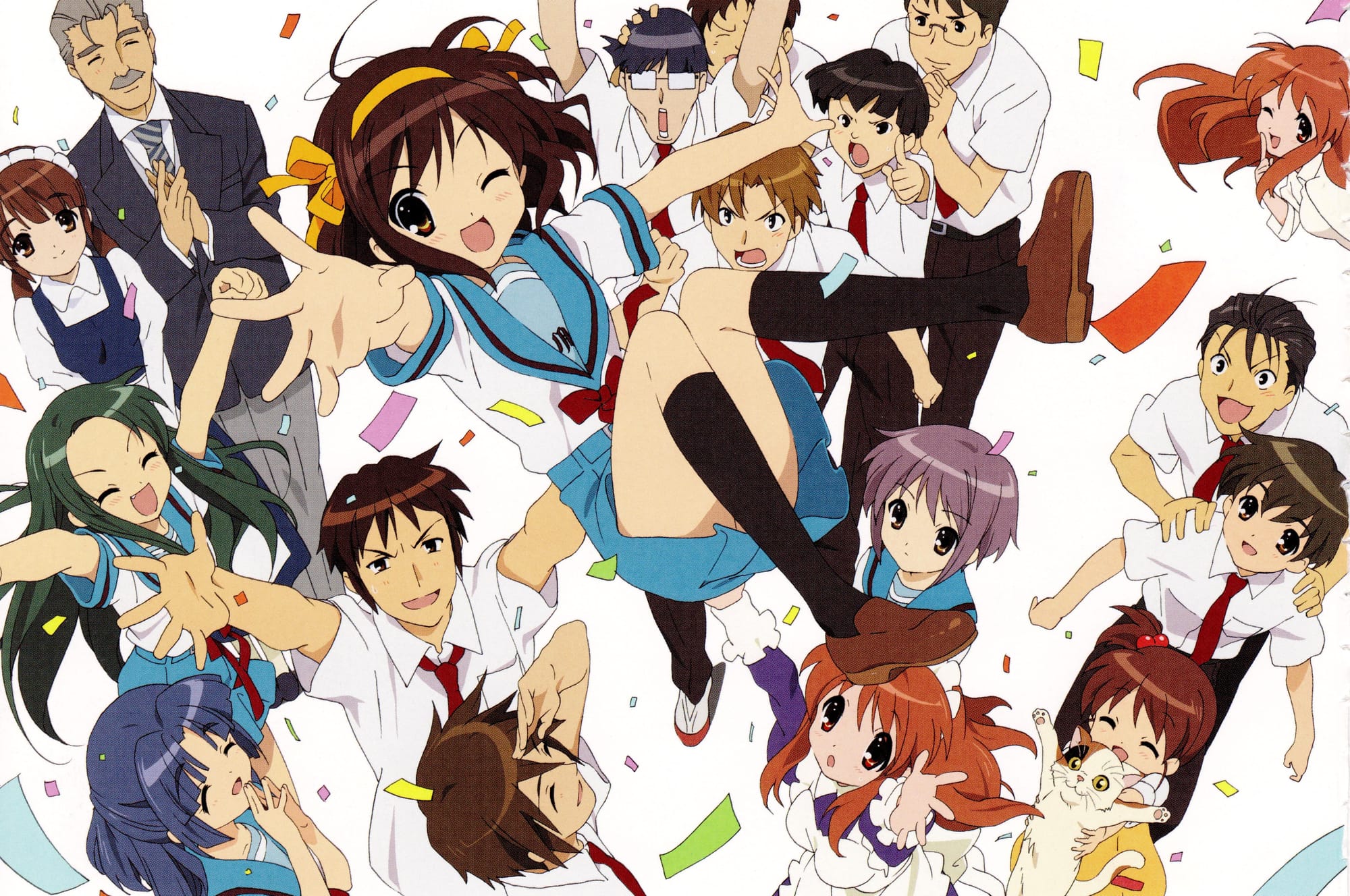 Suzumiya Haruhi no Yuuutsu (2006)(TV Series)(Complete)