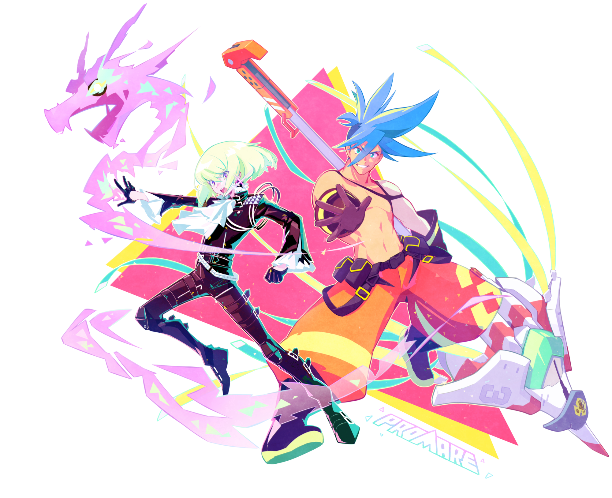 Promare (2019)(Movie)(Complete)