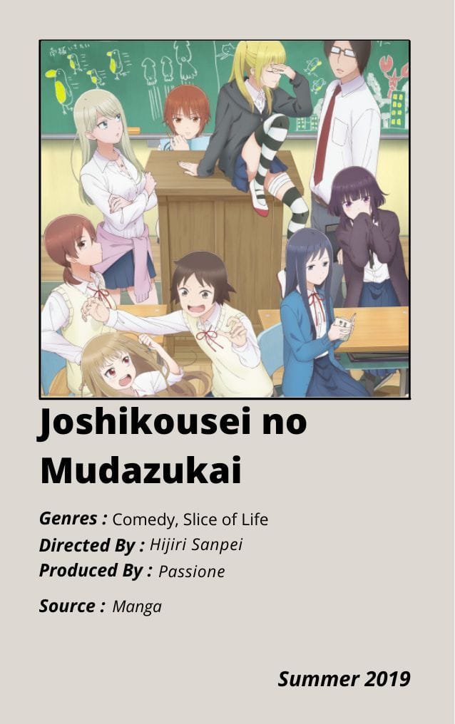 Joshikousei no Mudazukai (2019)(TV Series)(Complete)