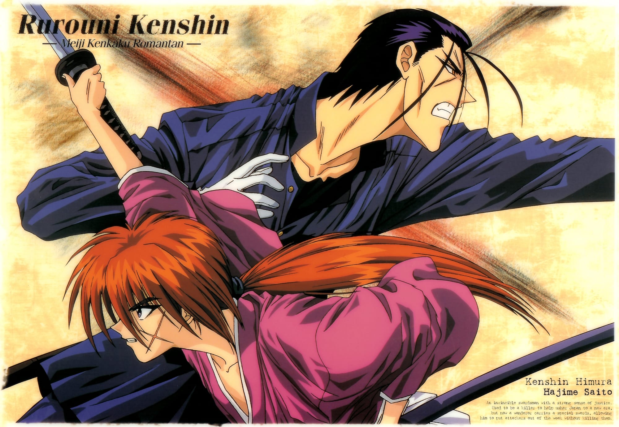 Rurouni Kenshin: Meiji Kenkaku Romantan (1996)(TV Series)(Complete)