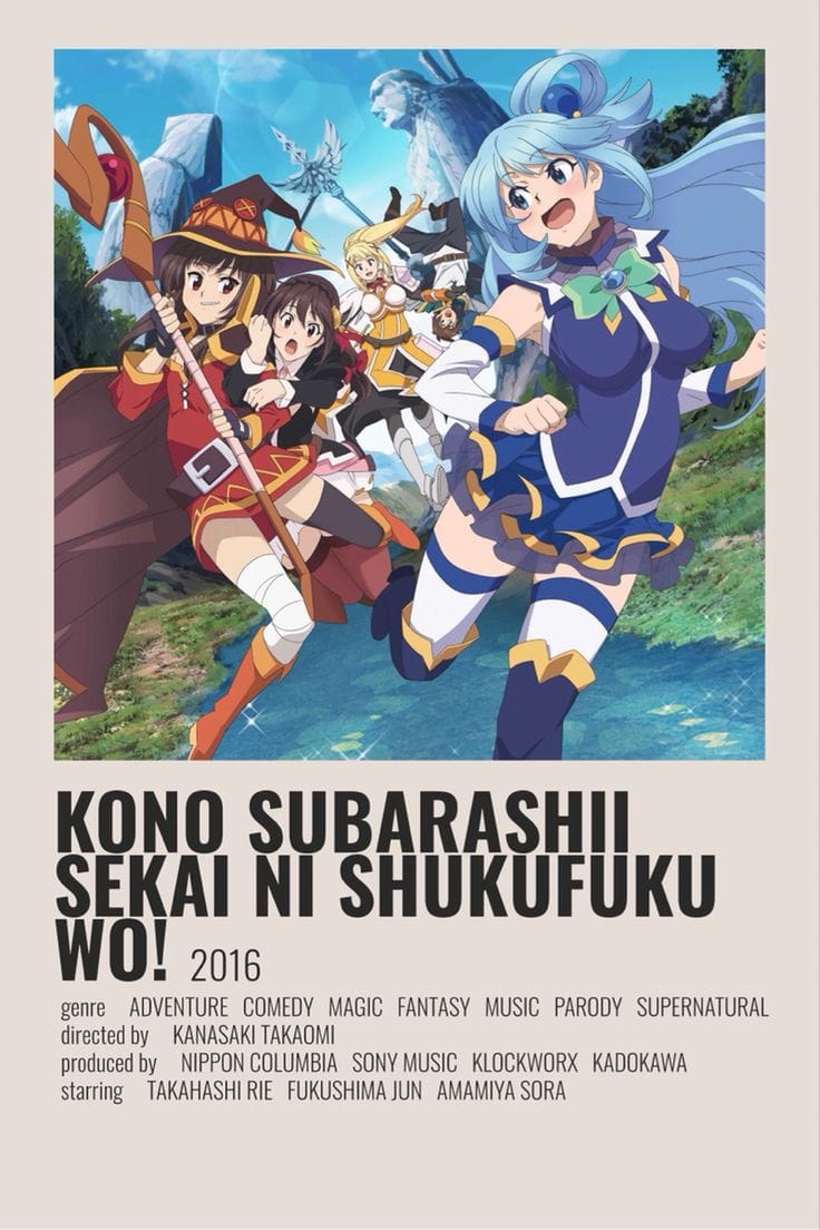 Kono Subarashii Sekai ni Shukufuku o! (2016)(TV Series)(Complete)