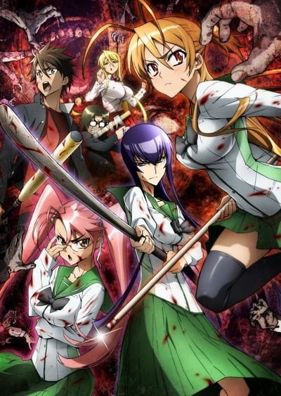 Download Gakuen Mokushiroku: High School of the Dead (2010)(TV Series)(Complete)