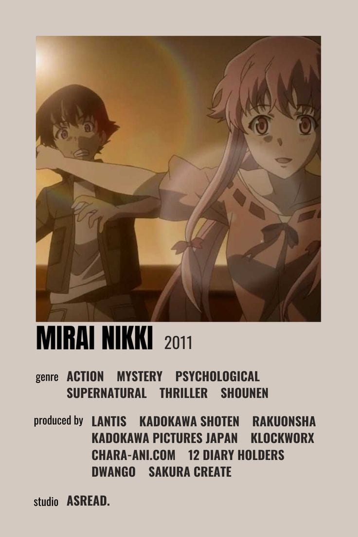 Mirai Nikki (2011)(2011)(TV Series)(Complete)