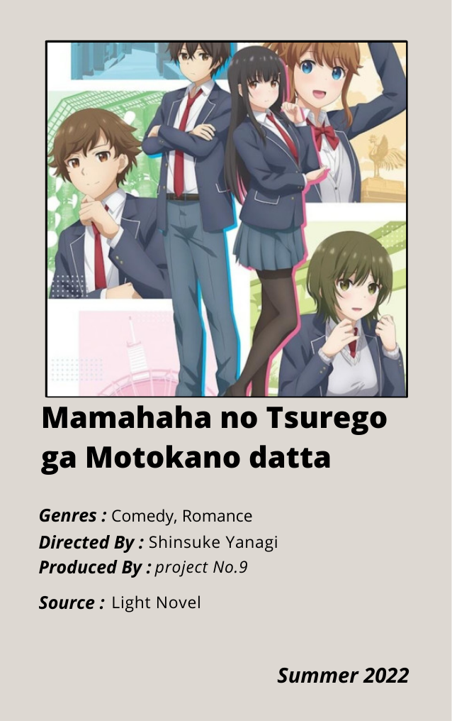 Mamahaha no Tsurego ga Motokano Datta (2022)(TV Series)(Complete)