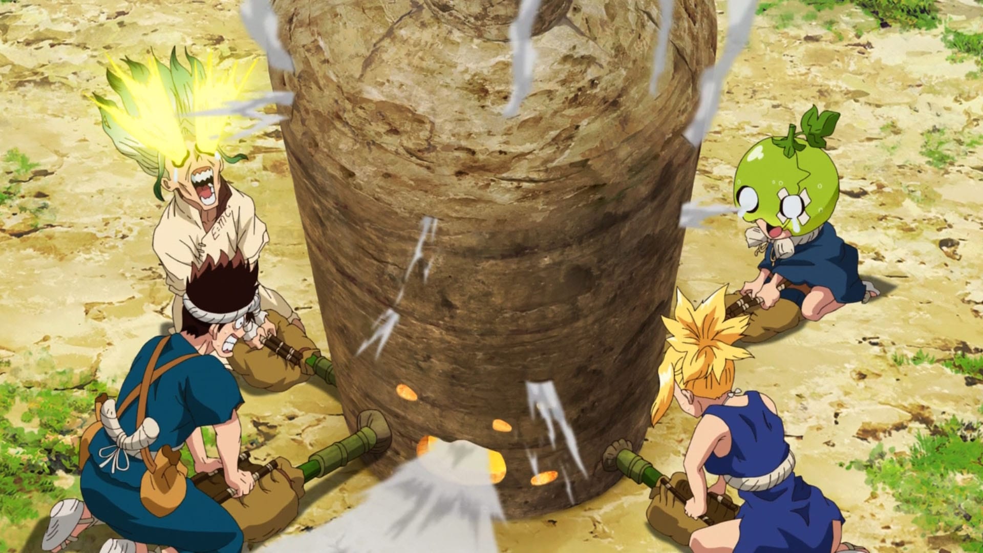 Dr. Stone (2019)(TV Series)(Complete)