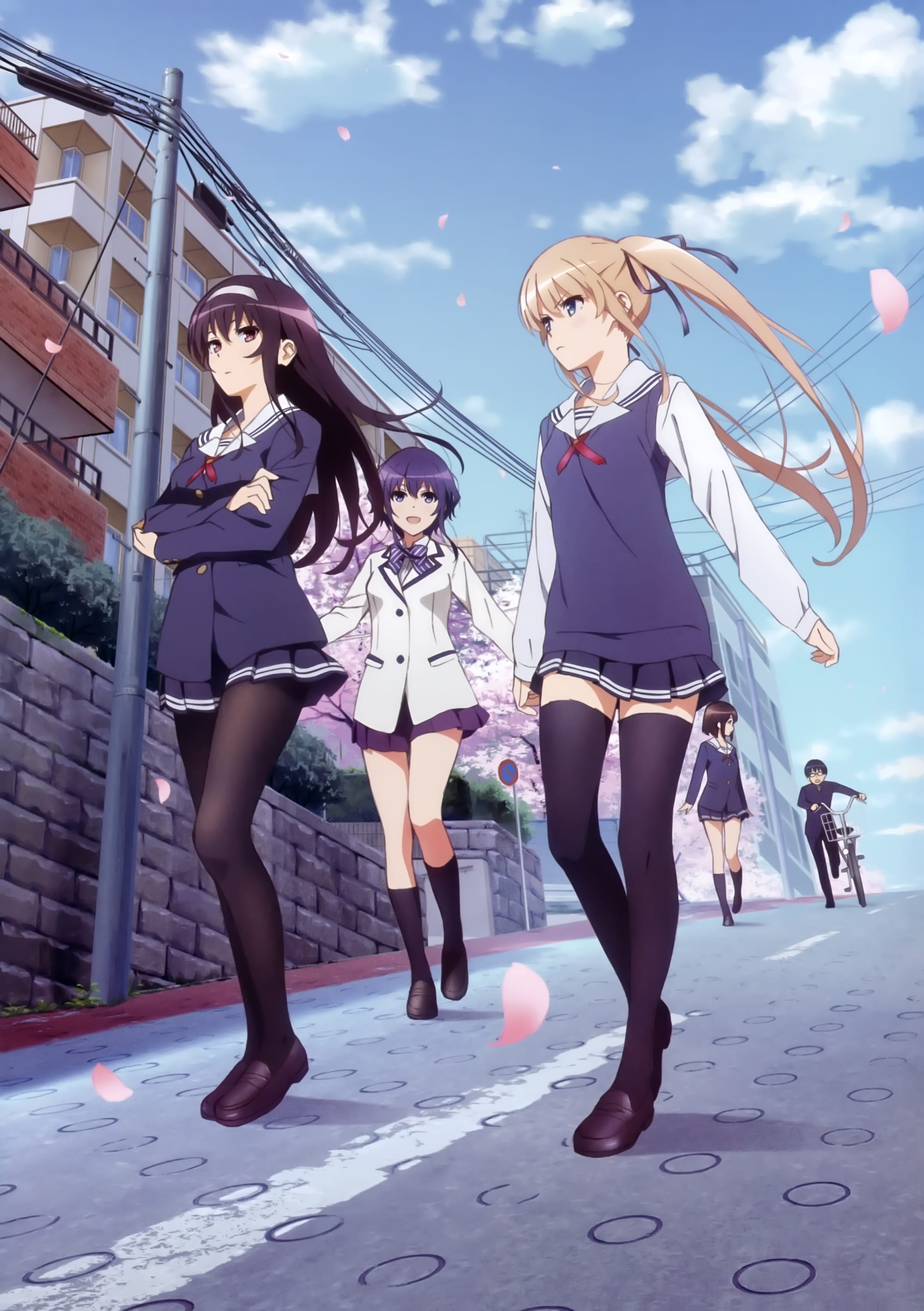 Saenai Heroine no Sodatekata Flat (2017)(TV Series)(Complete)