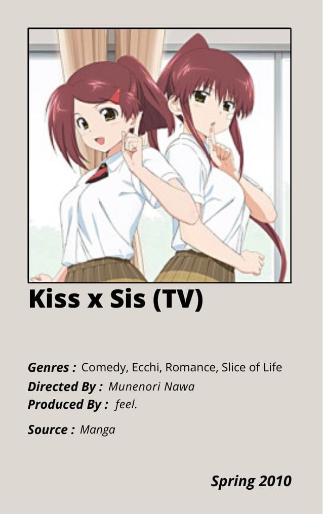 Kiss x Sis (2008)(OVA)(Complete)