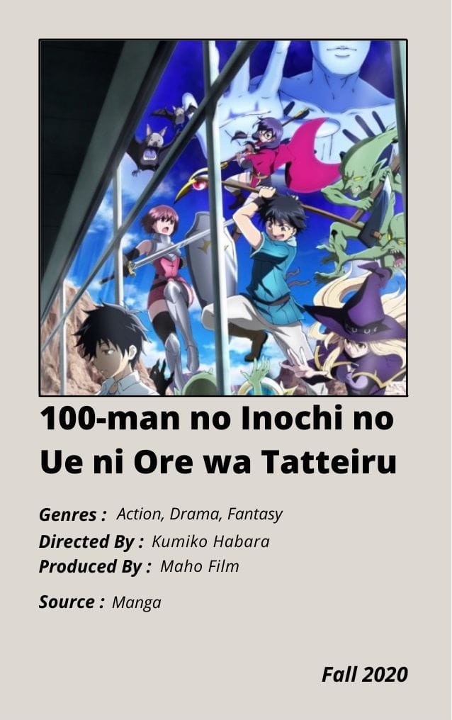 100-man no Inochi no Ue ni Ore wa Tatte Iru (2020)(TV Series)(Complete)