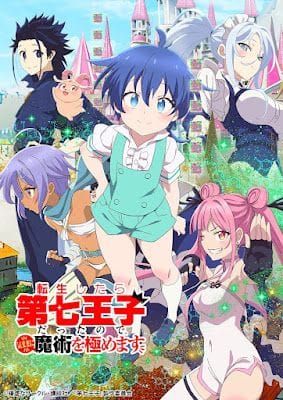 Tensei Shitara Dai Nana Ouji Datta no de, Kimama ni Majutsu o Kiwamemasu (2024)(TV Series)(Complete)