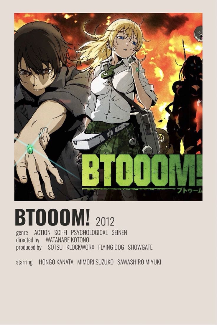 Btooom! (2012)(TV Series)(Complete)