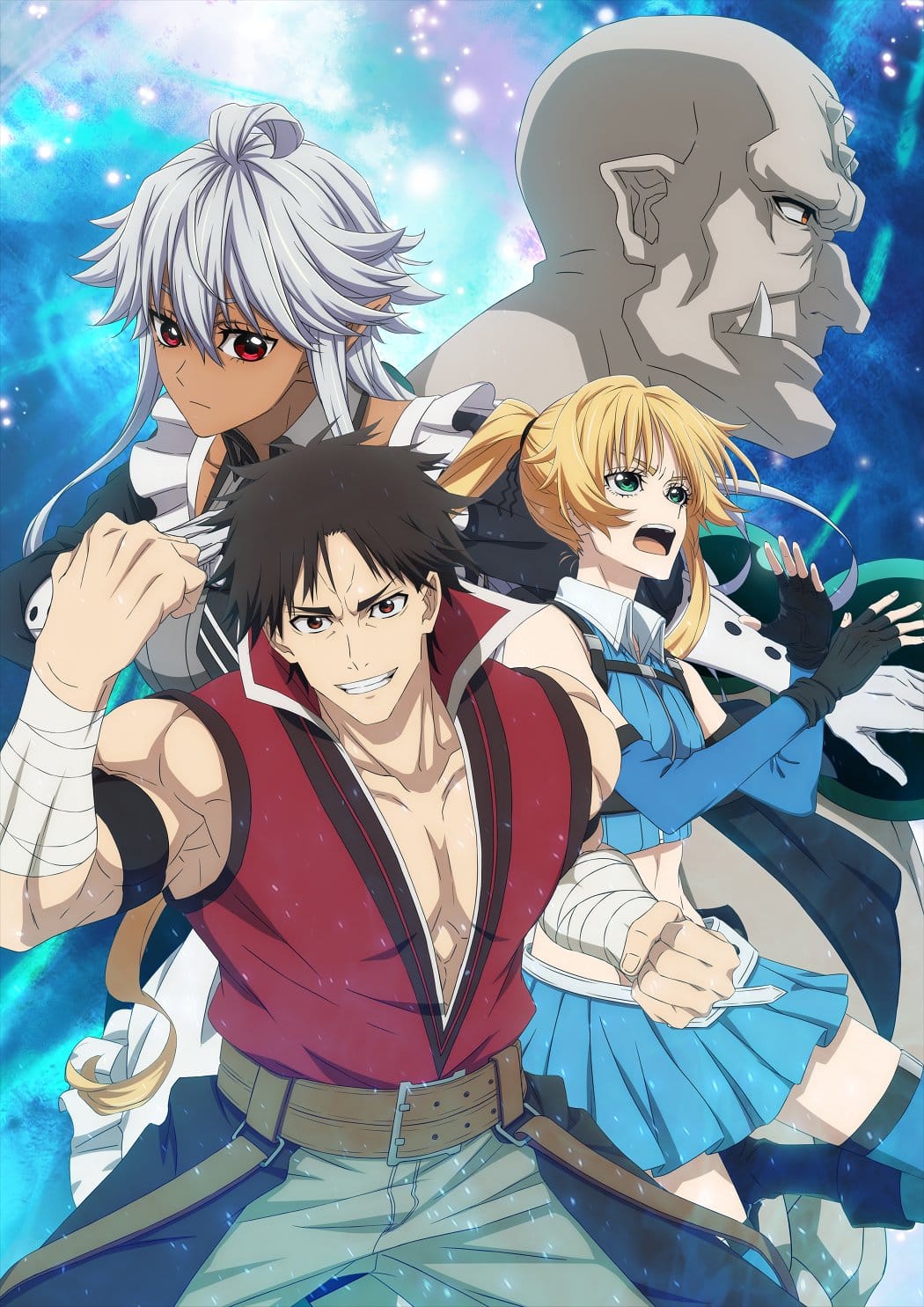 Shinmai Ossan Boukensha, Saikyou Party ni Shinu Hodo Kitaerarete Muteki ni Naru. (2024)(TV Series)(Complete)